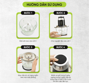 Hướng dẫn cách sử dụng máy xay BehomeMall