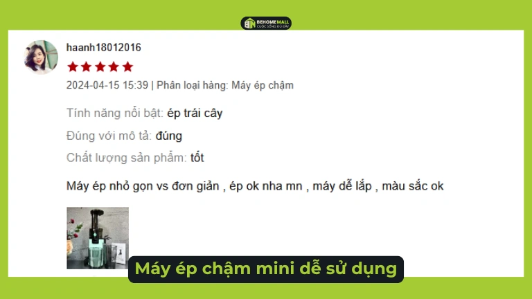 Feedback của khách hàng